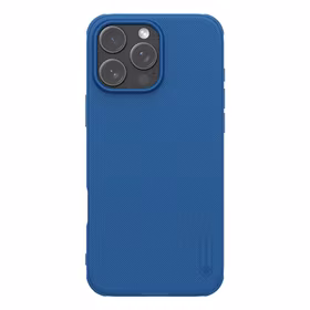 Nillkin Super Frosted Shield Pro Magnetinis dėklas telefonui iPhone 16 Pro - mėlynas