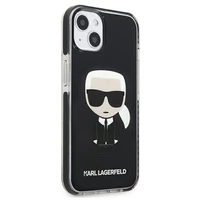 Karl Lagerfeld Iconik Karl dėklas iPhone 13 mini - juodas