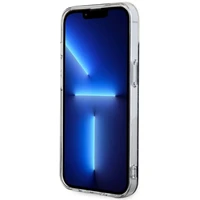 Guess GUHMP14SPCUMAK iPhone 14 6.1" juodas/juodas kietas dėklas Marble Magnetinis