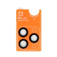 Apsauginis stiklas Tel Protect Titanium objektyvas 99% AR ant kameros Iphone 17 Air - juodas (objektyvas 1 vnt.)