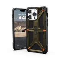 UAG Monarch dėklas telefonui iPhone 15 Pro Max - žalias kevlaras