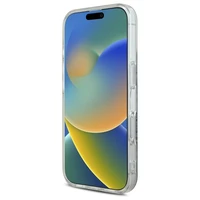 Guess IML 4G MagSafe iPhone 16 dėklas - mėlynas