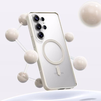 Rock Crystal Armor Series Magnetic Dėklas for Samsung Galaxy S26 Ultra juodas