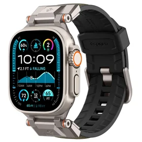 Spigen DuraPro Armor Apple Watch 6 / 7 / 8 / 9 / 10 / SE / Ultra 1 / 2 (44 / 45 / 46 / 49mm) karinė žalia
