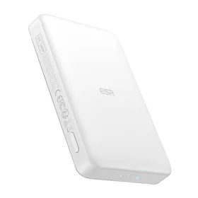 Magnetinė išorinė baterija ESR Qi2 MagSlim 10000mAh (balta)