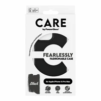CARE by PanzerGlass stilingas dėklas telefonui iPhone 15 Pro Max - juodas