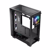 Logic DART PRO ARGB MIDI USB-C korpusas juoda