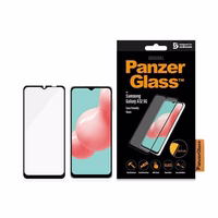 PanzerGlass E2E Reguliarus grūdintas stiklas Samsung Galaxy A32 5G - su juodu rėmeliu