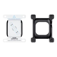 5D Mr. Monkey Apsauginis stiklas - Apple Watch SE / SE 2 / SE 3 44MM juodas (Strong HD)