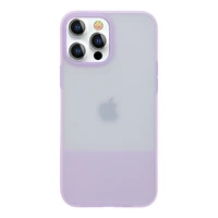Kingxbar Plain Series dėklas telefonui iPhone 13 Pro Max silikoninis dėklas violetinis