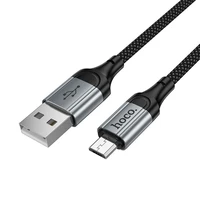 Kabelis USB A į Micro USB Hoco 2,4A 1,5 m X121 juodas