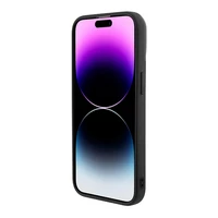 Guess GCube Stripes Magnetinis dėklas telefonui iPhone 15 Pro - juodas