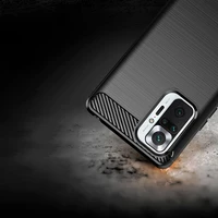 CARBON dėklas telefonui XIAOMI Redmi Note 10 5G juodas