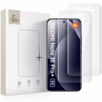 "Tech-Protect Glass UV+" 2 vnt. grūdinto stiklo, skirtas "Xiaomi Redmi Note 15 Pro+ 5G