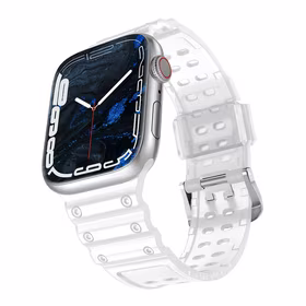 Dirželis Triple Protection Apple Watch 38 / 40 / 41 mm apyrankė – permatoma