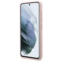 Karl Lagerfeld KLHCS23MSNCHBCP S23+ S916 kietas dėklas rožinis/rožinis Silikoninis Choupette