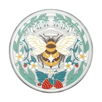 Popsockets PlantCore Grip Bee Boho telefono laikiklis ir stovas