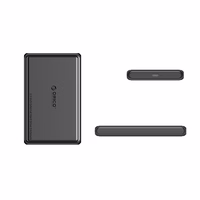 "Orico DDL25-C3" 2,5 colių HDD/SSD USB-C 5Gb/s diskinis kaupiklis - juodas