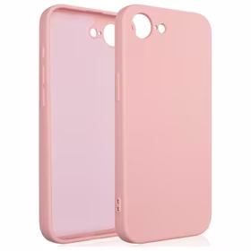 Beline Silicone dėklas iPhone 16e rožinis auksinis