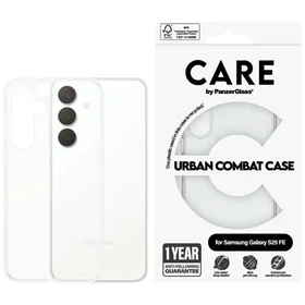 CARE by PanzerGlass Flagship Urban Combat deklas Samsung Galaxy S25 FE - skaidrus