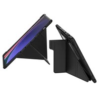 Nillkin Bumper Leather Case Pro dėklas Samsung Galaxy Tab S9+ - juodas