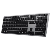 Wireless keyboard QWERTY Satechi Slim X3 ST-BTSX3M space gray