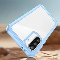 Outer Space dėklas telefonui Samsung Galaxy A56 dėklas su lanksčiu rėmeliu - mėlynas