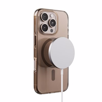 Crong Clear MAG Pro - iPhone 16 Pro MagSafe dėklas (Desert)