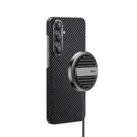 Benks Magnetinis Armor Air Kevlar dėklas telefonui Samsung Galaxy S24 (m) - juodas