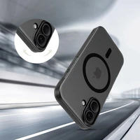 Tech-Protect MagSlim Magnetinis dėklas telefonui iPhone 17 - matinė juoda