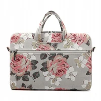 Canvaslife Briefcase Laptop Bag 15-16'' - White/Pink