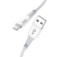 Kabelis USB A į Lightning Hoco 2,4A 1 m X70 baltas