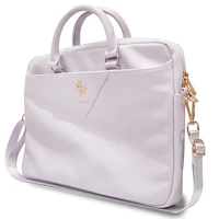 Guess Triangle 4G krepšys 16" nešiojamam kompiuteriui - violetinis