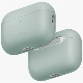 Uniq Lino silikoninis dėklas AirPods Pro 3 - žalias