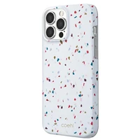 Uniq Coehl Terrazzo dėklas telefonui iPhone 13 Pro / iPhone 13 - balta