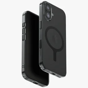 Uniq Airsuit įkrovimo dėklas telefonui iPhone 17 Magclick - juodas