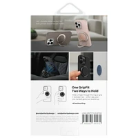 Uniq Gripfit 360 magnetinis laikiklis su atrama – rožinis / šviesiai rožinis