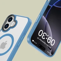 Tech-Protect MagMat Magnetinis dėklas telefonui iPhone 16 - mėlynas