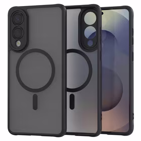 Spacecase Hybrid Mag dėklas Galaxy S25 Edge juodas