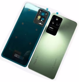 Galinis dangtelis Xiaomi Poco F4 Nebula Green originalus (service pack)