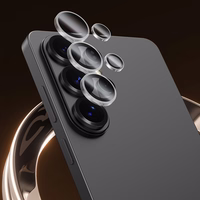 "Benks" grūdinto stiklo stiklas "Warrior Lens Protector" kameros apsauga "Samsung Galaxy S26/S26 Plus" (3 vnt.), skaidrus