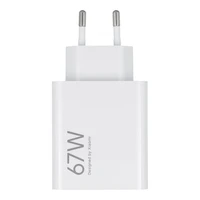 XIAOMI originalus įkroviklis USB A QC3.0 3A 67W MDY-12-EH baltas bulk