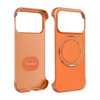 Dėklas EDGE FREE suderinamas su MagSafe skirtas IPHONE 17 Air kosminė oranžinė