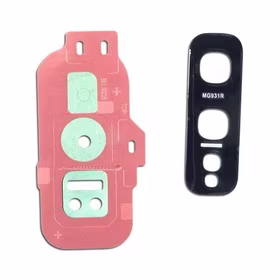 Samsung G970 S10e kameros stikliukas rožinis ORG