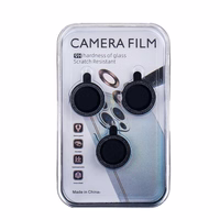 Akinių su lęšiais rinkinys "iPhone 11 Pro" juodiems blizgučiams (2 vnt.)