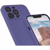 Telefono Dėklas "Silicone" Apple iPhone 16 Pro Max Violetinis