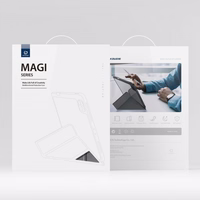 Dėklas Dux Ducis "Magi" skirtas Apple iPad Air 11 (2024) / Air 11 (2025) / Air 4 / Air 5 / iPad Pro 11 (2018 / 2020 / 2021 / 2022) pilkas