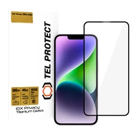 Apsauginis stiklas Tel Protect 10X Privacy Titanium Iphone 14 (vokas)