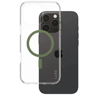 CARE by PanzerGlass Flagmano dėklas telefonui iPhone 16 Pro Max 6.9" žalias/žalias Magnetinis 1372