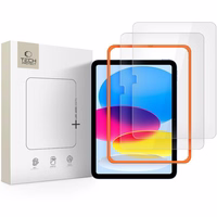 Tech-Protect Easy Set+ 2 dalių grūdinto stiklo rinkinys iPad 10.9” 2022 / iPad 11” 2025